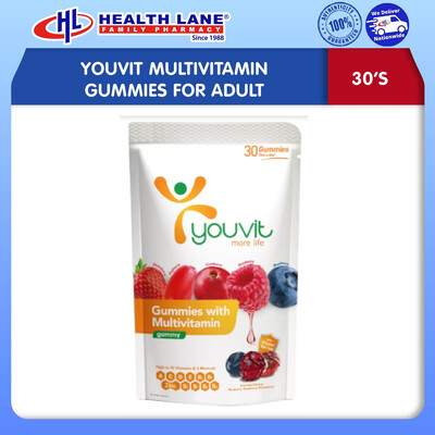 YOUVIT MULTIVITAMIN GUMMIES FOR ADULT (30'S)